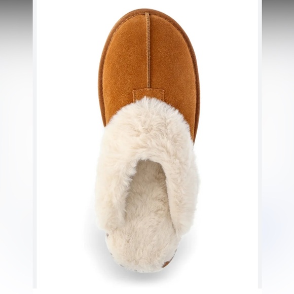 NWT Joyspun Women's Suede Clog Slippers SIZE: 9 - Picture 3 of 9